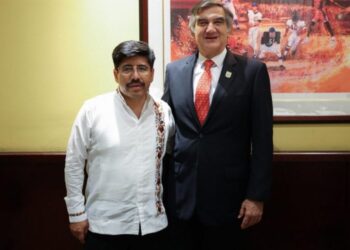 Se reúne gobernador de Tamaulipas con presidente electo de la Suprema Corte de Justicia