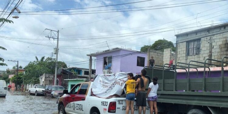 Continúa Guardia Estatal con acciones de supervisión en cuerpos de agua en Tampico