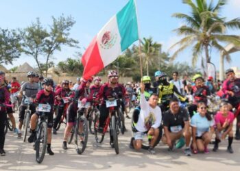 Más de 1500 jóvenes de todo Tamaulipas participan en la Jornada Nacional Rodada por la Paz y Contra las Adicciones