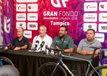 Presentan El Gran Fondo Tampico; el reto ciclista de 40, 60 y 120 km